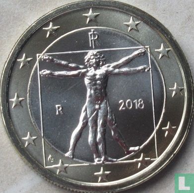 Italië 1 euro 2018 - Afbeelding 1