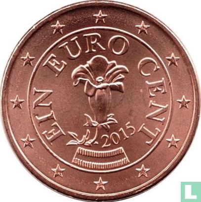 Österreich 1 Cent 2015 - Bild 1