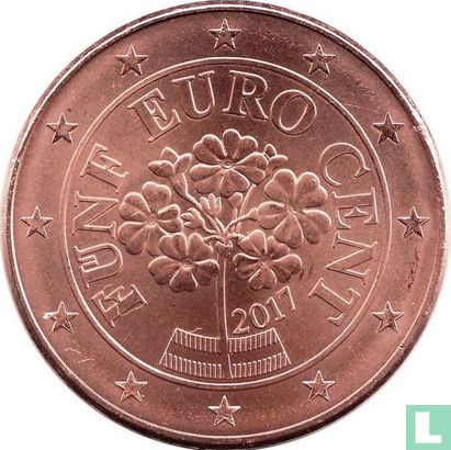 Österreich 5 Cent 2017 - Bild 1