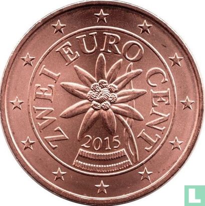 Austria 2 cent 2015 - Image 1