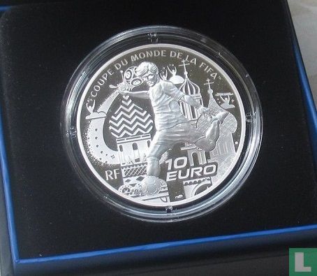 France 10 euro 2018 (PROOF) "2018 Football World Cup in Russia" - Image 3