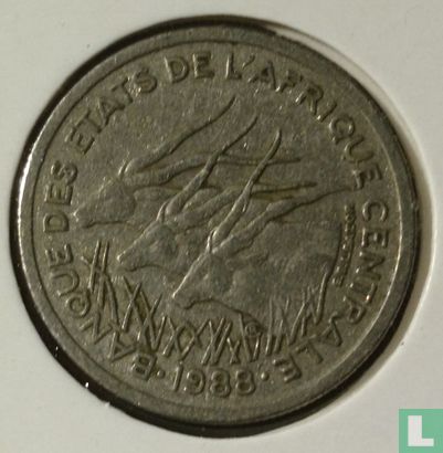 Centraal-Afrikaanse Staten 50 francs 1988 - Afbeelding 1