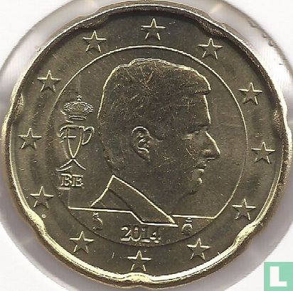 Belgium 20 cent 2014 - Image 1
