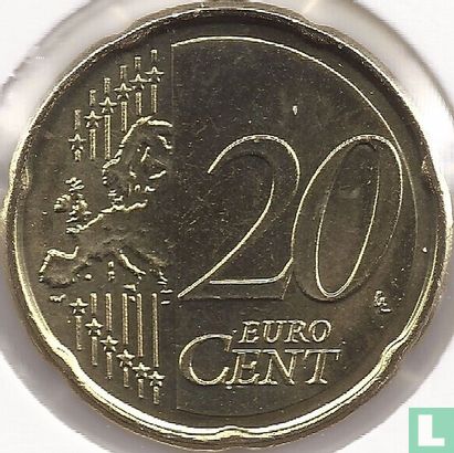 Belgique 20 cent 2014 - Image 2