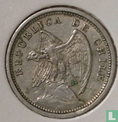 Chili 10 centavos 1941 - Image 2