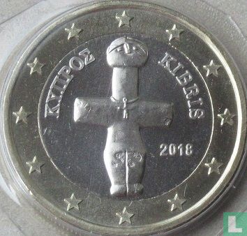 Cyprus 1 euro 2018 - Afbeelding 1