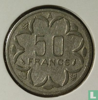Central African States 50 francs 1985 (A) - Image 2