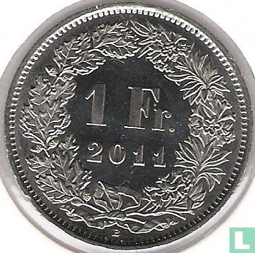 Zwitserland 1 franc 2011 - Afbeelding 1