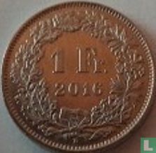 Zwitserland 1 franc 2016 - Afbeelding 1