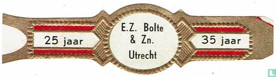E.Z. Bolte & Zn. Utrecht - 25 jaar - 35 jaar - Afbeelding 1