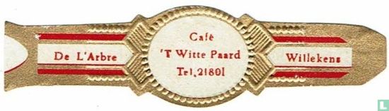 Café 'T Witte Paard Tel. 21801 - De L'Arbre - Willekens - Image 1