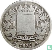 Frankrijk 1 franc 1827 (A) - Afbeelding 1
