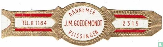 Aannemer J.M. Goedemondt Vlissingen - Tel. K 1184 - 2315 - Bild 1