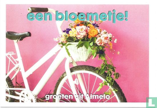 Een bloemetje! groeten uit Almelo - Image 1