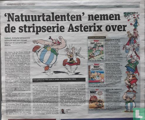 Natuurtalenten nemen de stripserie Asterix over - Image 3