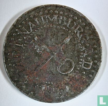 Naumburg 10 pfennig 1919 (type 1 - 54 dots) - Image 1