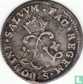 France 4 sols 1692 (crowned S) - Image 2