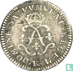 France 4 sols 1691 (K) - Image 2