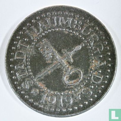 Naumburg 10 pfennig 1919 (type 1 - 53 dots) - Image 1