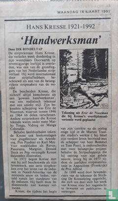 'Handwerksman' - Hans Kresse 1921 - 1992