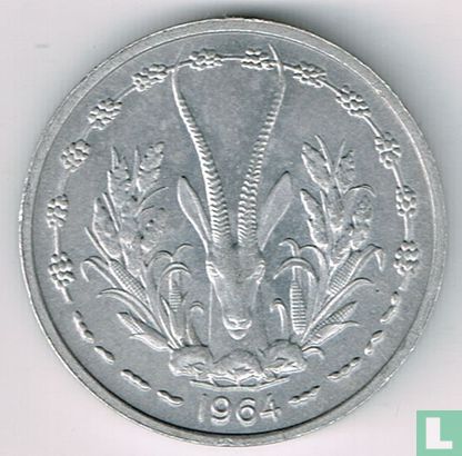West African States 1 franc 1964 - Image 1