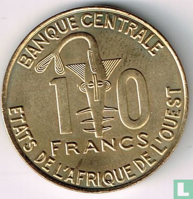 West African States 10 francs 2010 "FAO" - Image 2