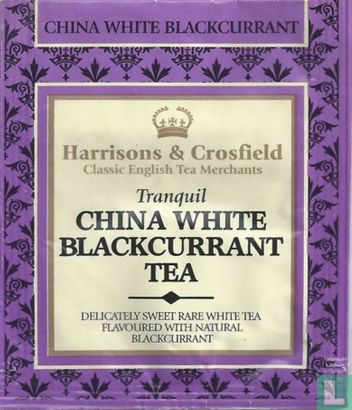 Tranquil China White Blackcurrant Tea - Image 1
