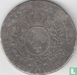 France ½ ecu 1742 (O) - Image 1