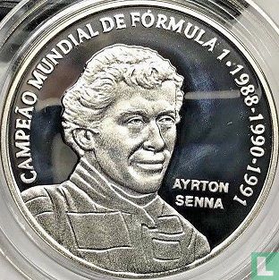 Brazil 2 reais 1995 (PROOF) "Ayrton Senna" - Image 2