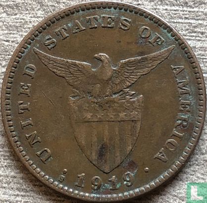 Filipijnen 1 centavo 1919 - Afbeelding 1