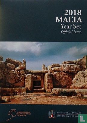 Malta jaarset 2018 "Mnajdra temples" - Afbeelding 1