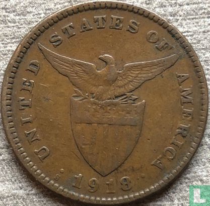 Philippines 1 centavo 1918 - Image 1