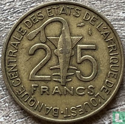 West African States 25 francs 1994 "FAO" - Image 2