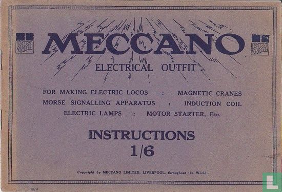 Meccano Electrical Outfit  - Afbeelding 1