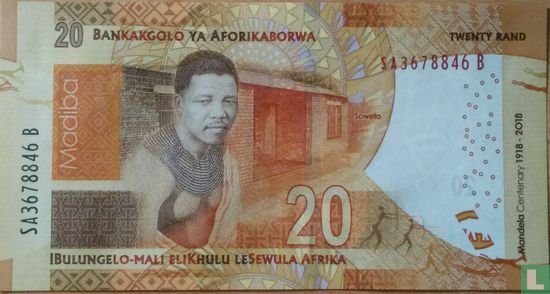 Südafrika 20 Rand Mandela - Bild 2