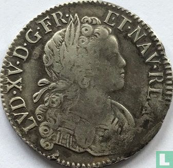 Frankreich 1 Ecu 1718 (CC - mit gekrönte Wappen) - Bild 2
