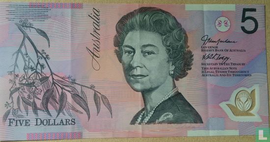 Australia 5 Dollars 2005 - Image 1