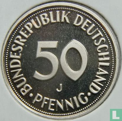 Deutschland 50 Pfennig 1992 (PP - J) - Bild 2