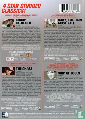 4 Movie Collection (Bobby Deerfield, Baby, the Rain Must Fall, The Chase, Ship of Fools) - Afbeelding 2