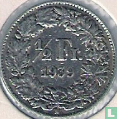 Switzerland ½ franc 1939 - Image 1