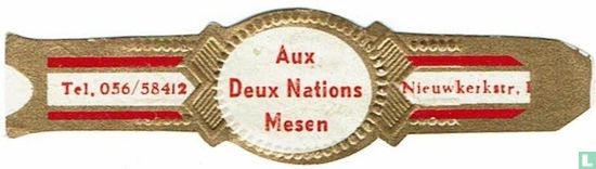 Aux Deux Nations Mesen - Tel. 056/58412 - Nieuwkerkstr. 1 - Image 1