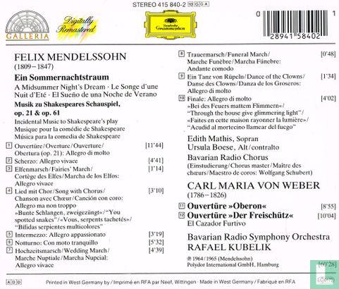 Mendelssohn, Felix:  A midsummer night's dream  - Afbeelding 2