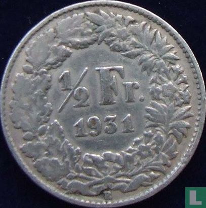 Switzerland ½ franc 1931 - Image 1
