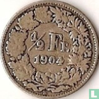 Zwitserland ½ franc 1904 - Afbeelding 1