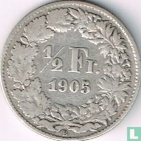 Switzerland ½ franc 1905 - Image 1