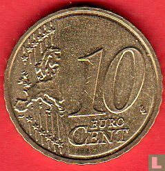 Belgique 10 cent 2011 (fauté) - Image 2