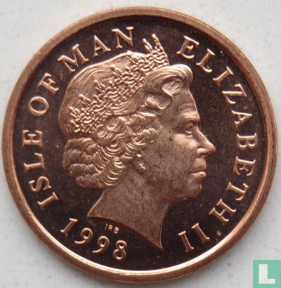 Man 2 pence 1998 (zonder triskeles) - Afbeelding 1