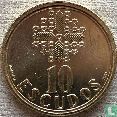 Portugal 10 escudos 2000 - Image 2