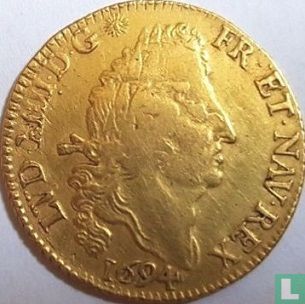 France 2 louis d'or 1694 (A) - Image 1