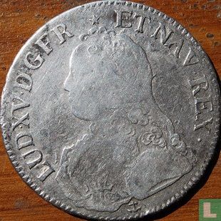 Frankrijk 1 écu 1738 (N) - Afbeelding 2